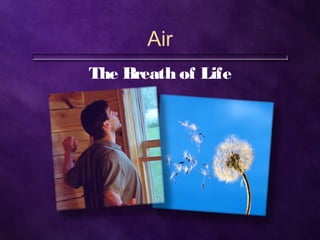 Air
The Breath of Life
 