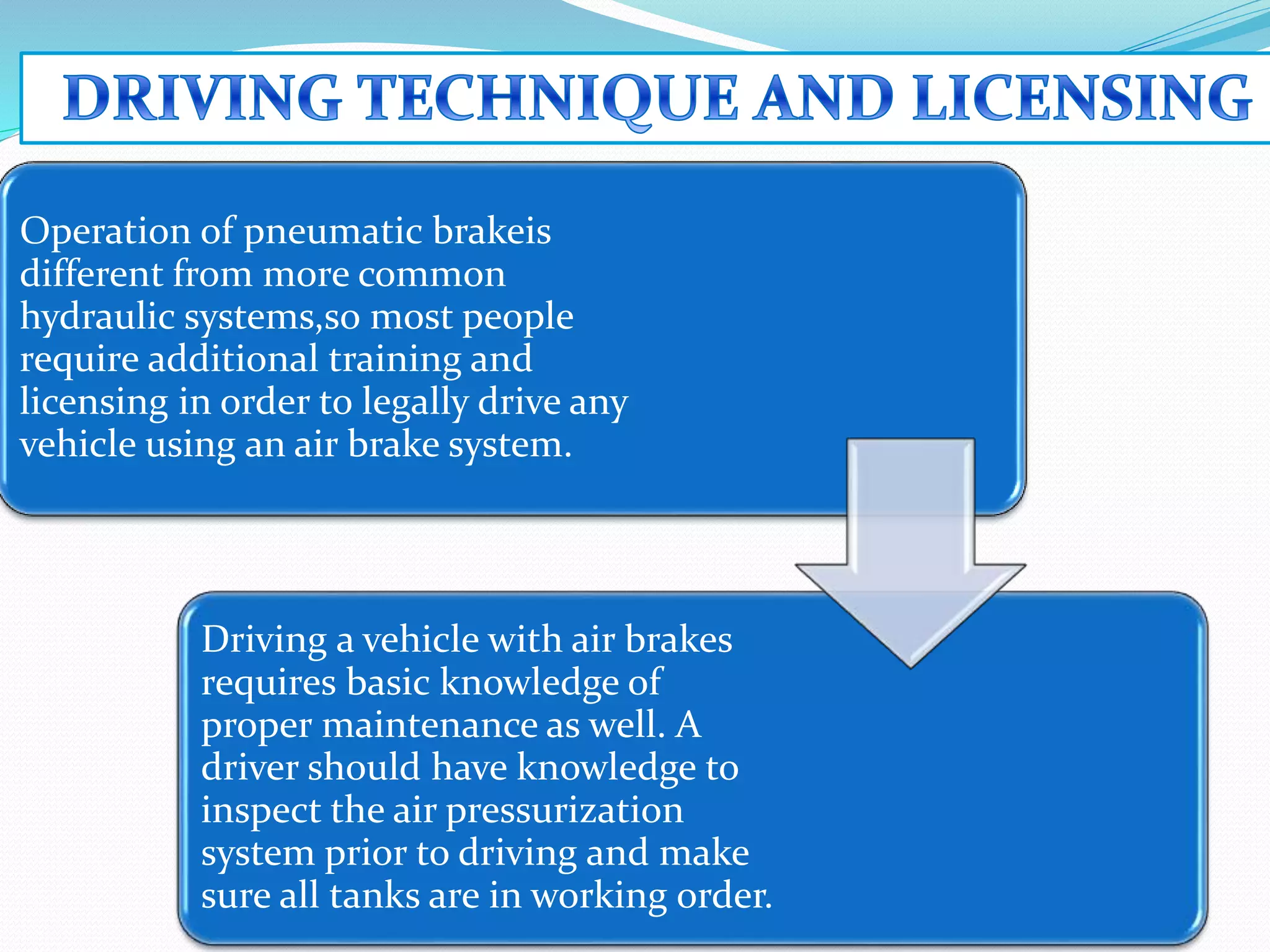 Air brakesystemusingexhaustgas power point presentation PPT