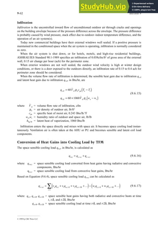 Air-Conditioning And Refrigeration. Mechanical Engineering Handbook | PDF