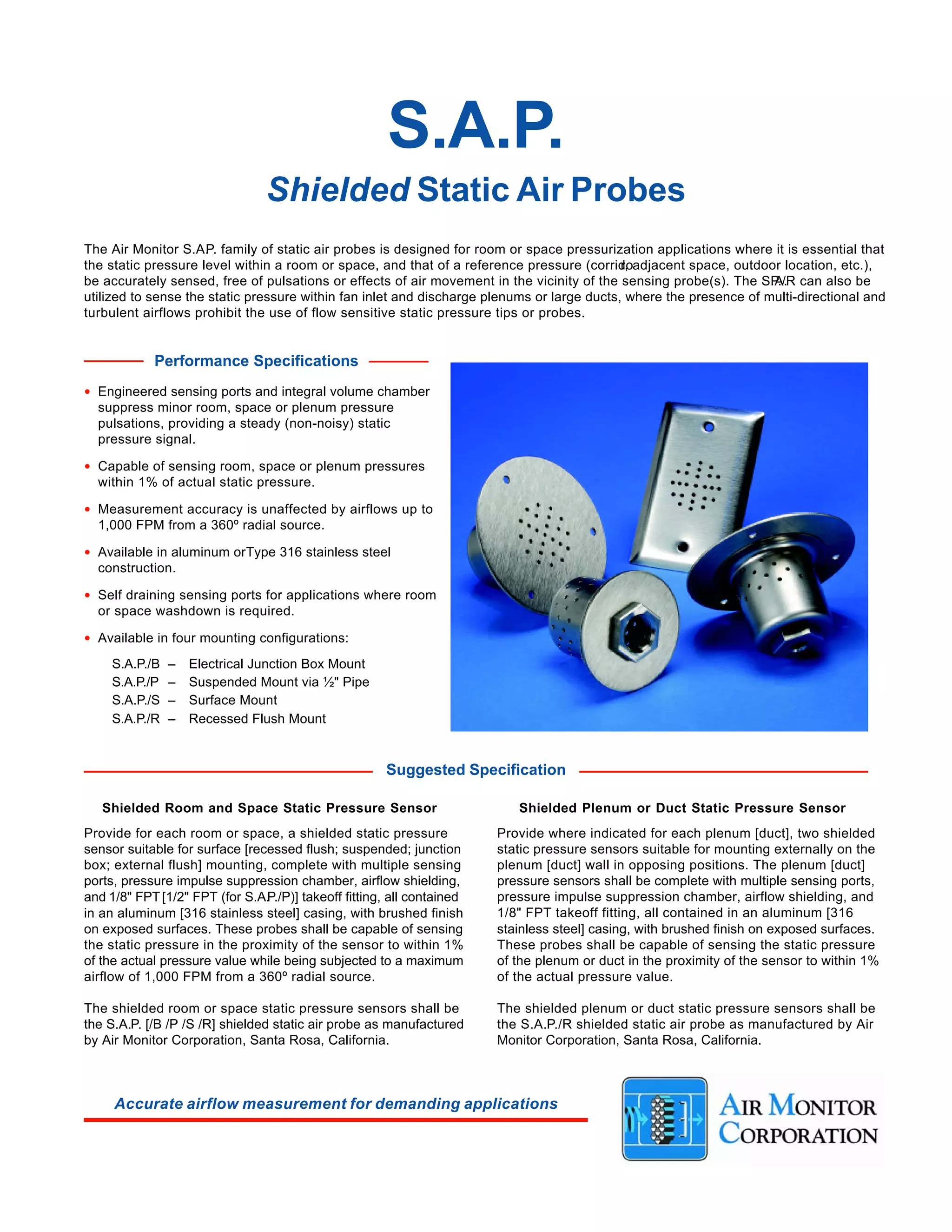Excellent Airflow Measurement & Control Technical Reference: The Air ...