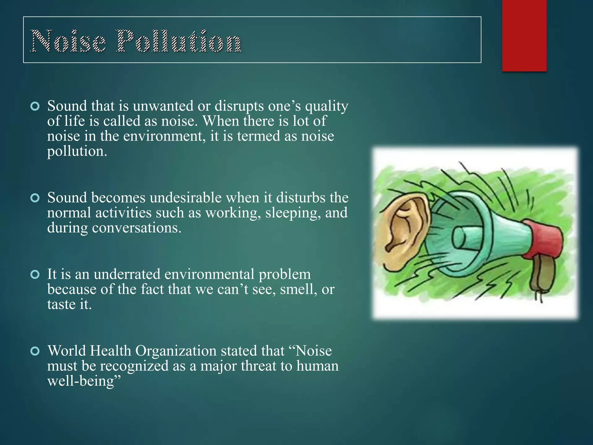 Air water-sound-and-Land-pollution and its remedial approach | PPTX