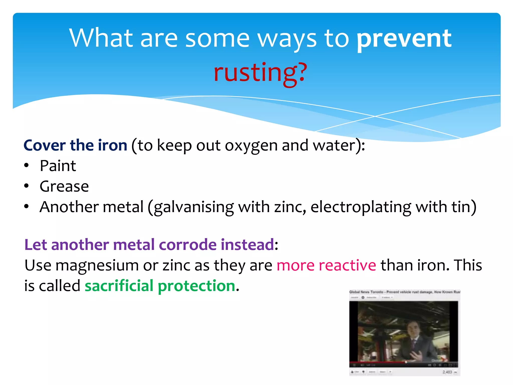 Iron Core Rode Air and water | PPTX