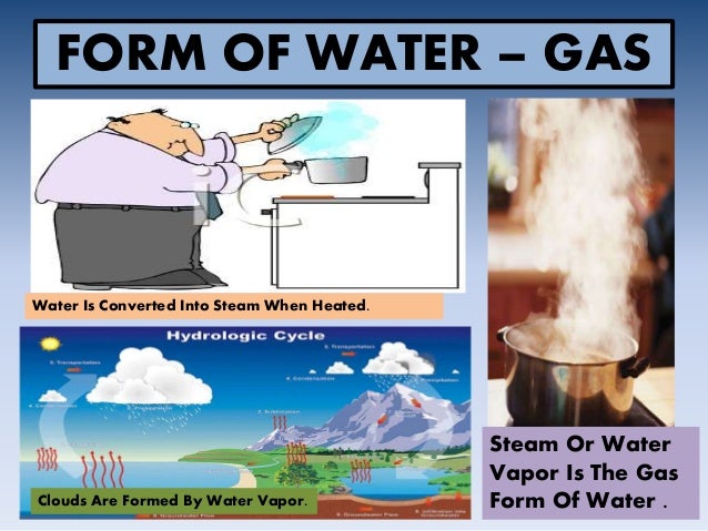 air and water e v s environmental science what is water in the form of gas
