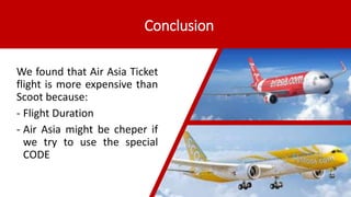 CASE STUDY AIR ASIA X | PPTX