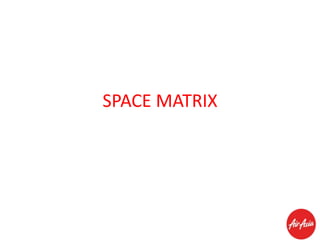 SPACE MATRIX

 