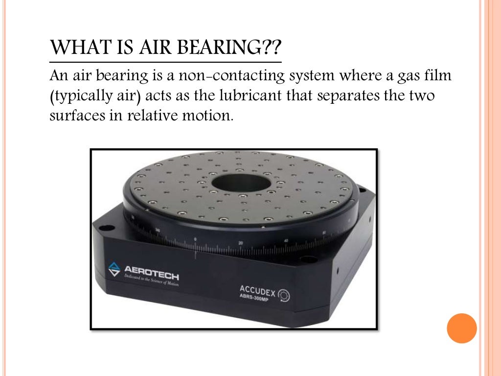 Air bearing