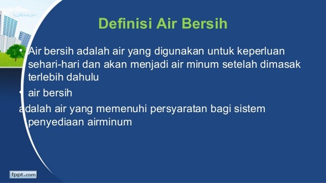 Air Bersih 2 Air Bersih 2