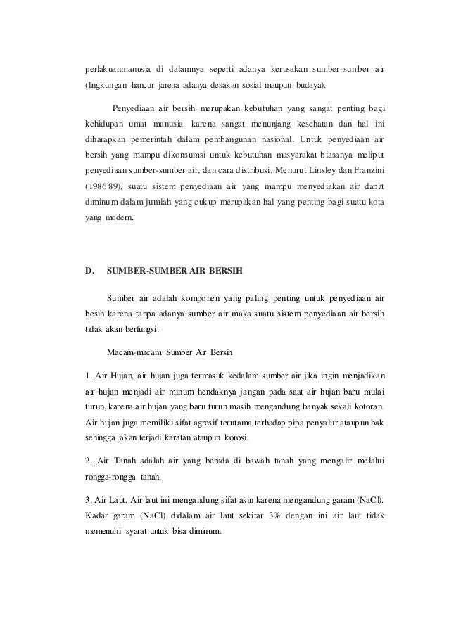 Air Bersih Ikm Complete