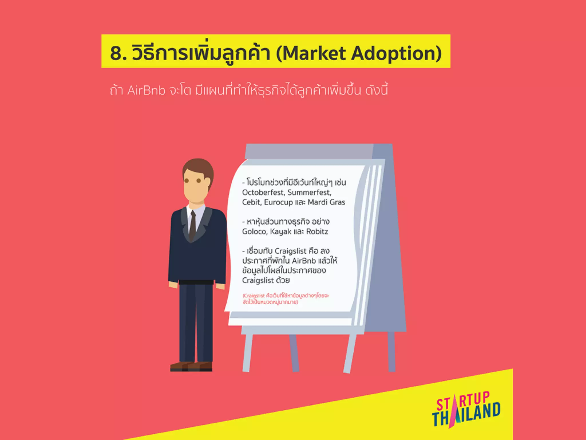Airbnb Pitch Deck Case Study (in Thai)