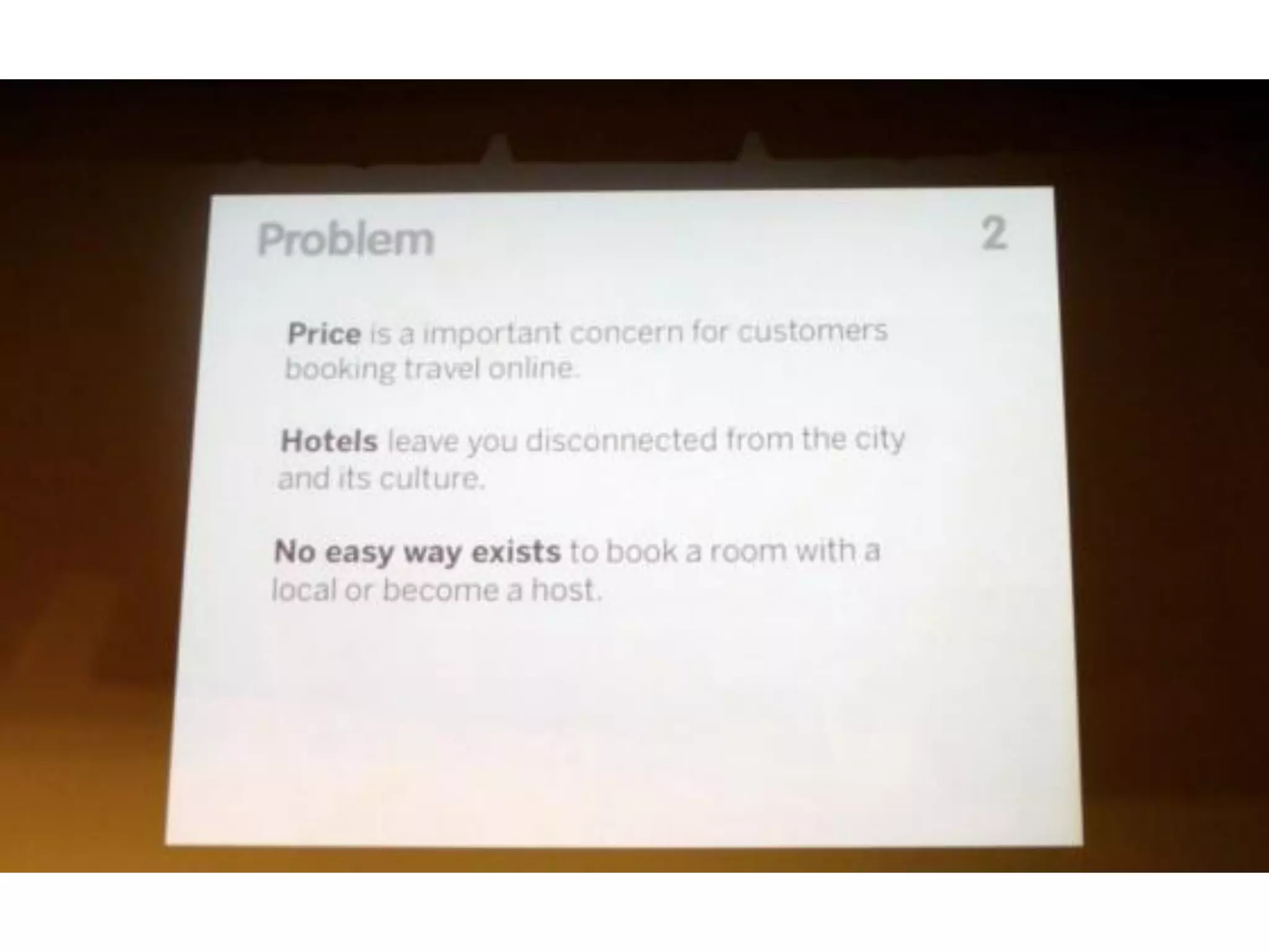 Airbnb pitch deck