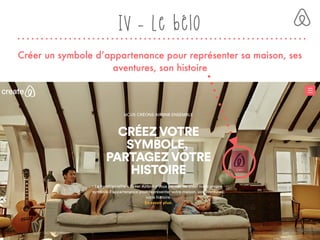 Créer un symbole d’appartenance pour représenter sa maison, ses
aventures, son histoire
IV - Le bélo
14
 