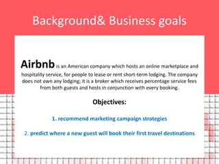 Capstone project- Airbnb (using Python) | PPTX