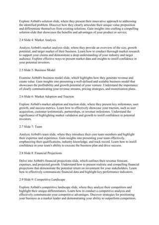 The Ultimate Guide to Airbnb Pitch Deck | PDF