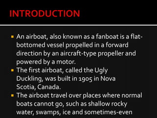 Airboat | PPTX