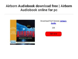 airborn audio book free