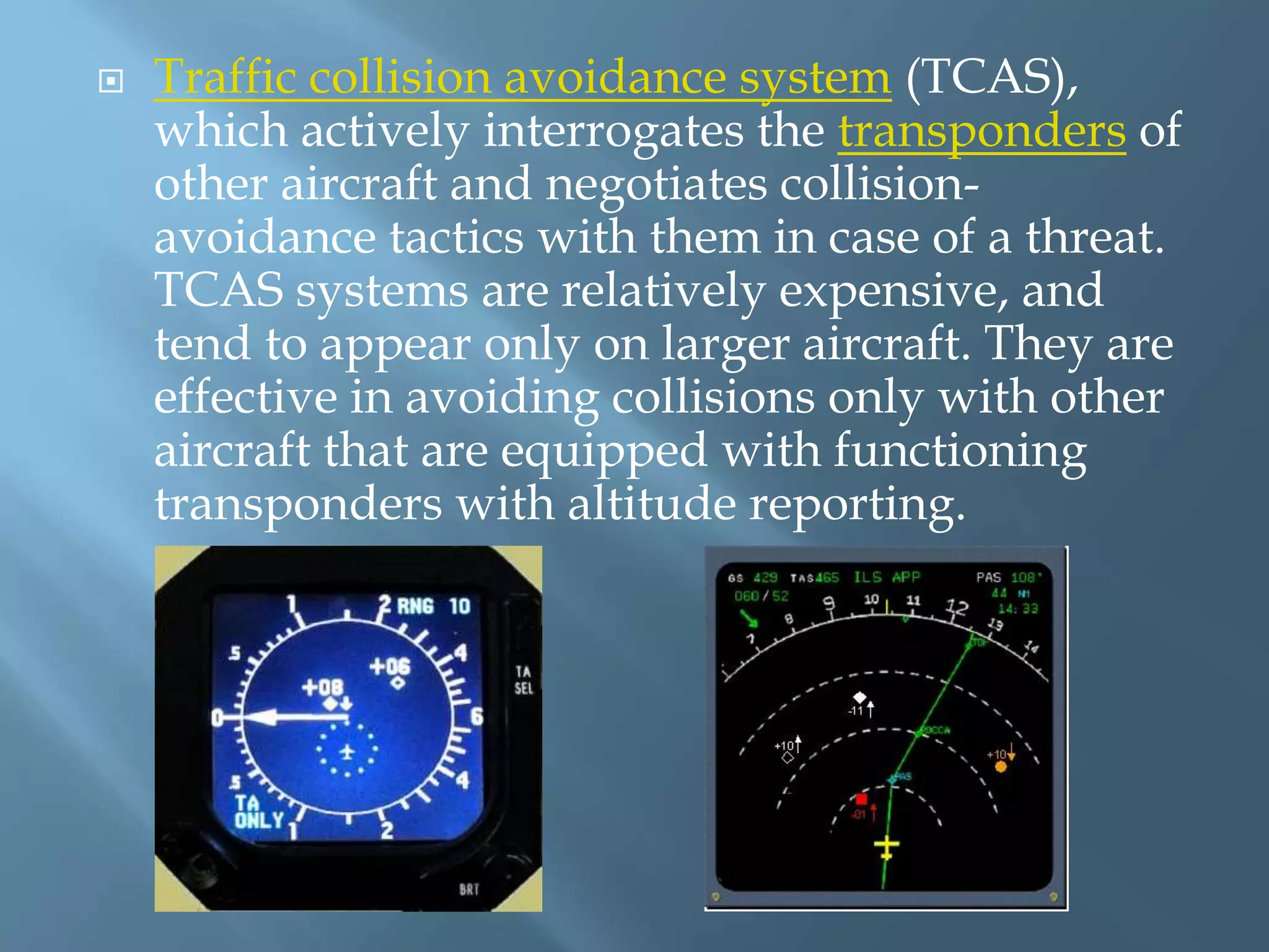 Airborne collision avoidance system | PPT