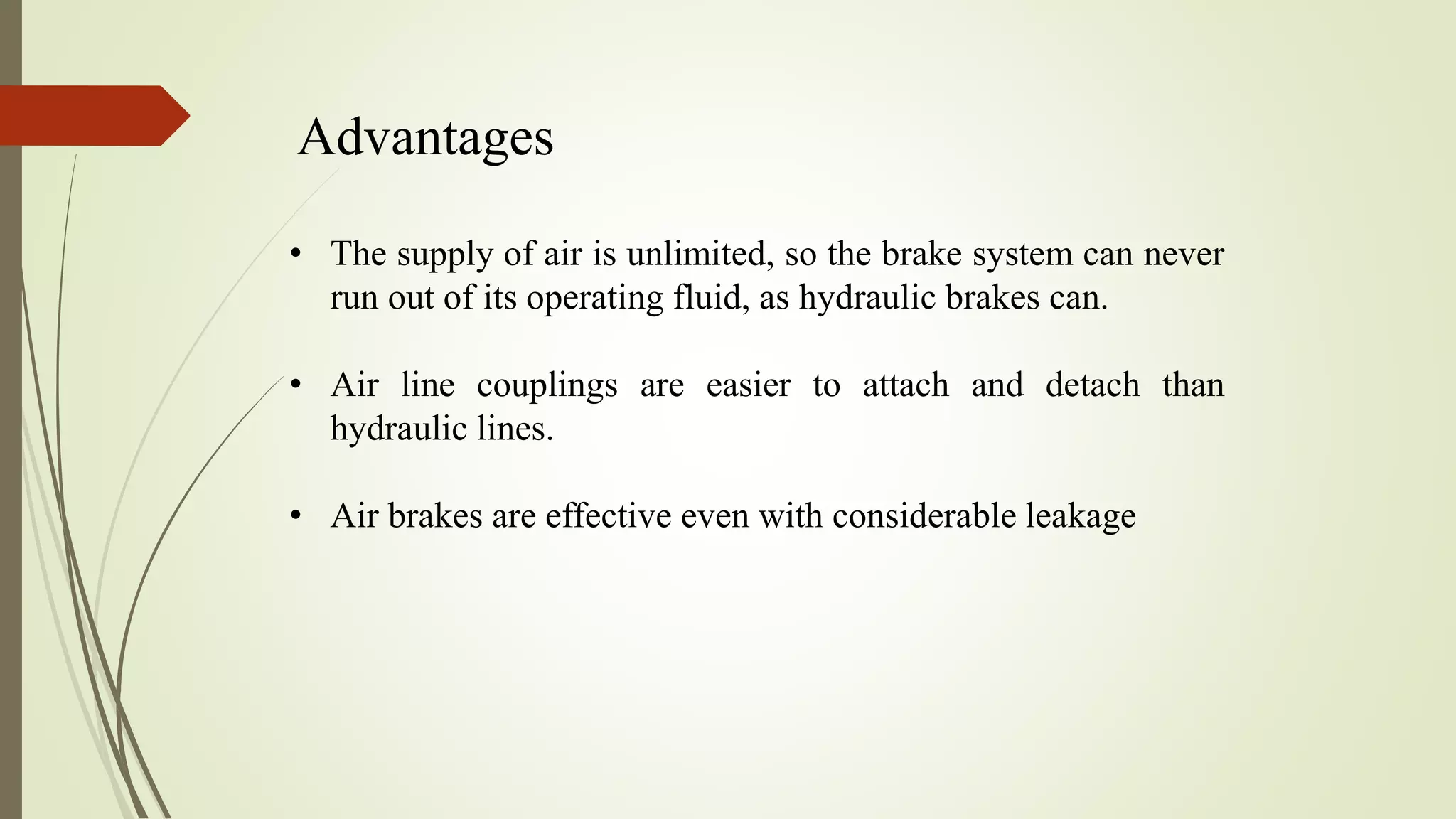 Air brake system in indian railways PPT