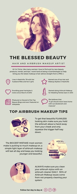 Airbrush makeup tips
