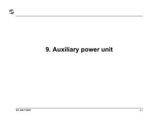 STL 945.7136/97
9. Auxiliary power unit
9.1
 