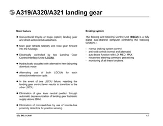 STL 945.7136/97
A319/A320 fuel system – engine feed
7.5
A319/A320 definition
Fuel is delivered to the engines by means of ...
