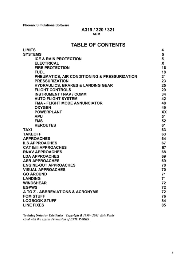AIRBUS A320 MAINTENANCE PLANNING DOCUMENT visual data 4