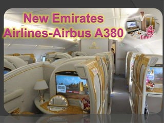 New Emirates Airlines-Airbus A380 