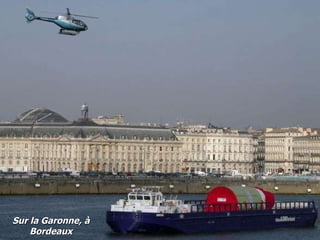 Sur la Garonne, à Bordeaux 