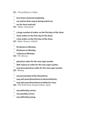 AIRBUS CRISIS OVER visual data 2