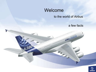 Page  Welcome   to the world of Airbus a few facts 