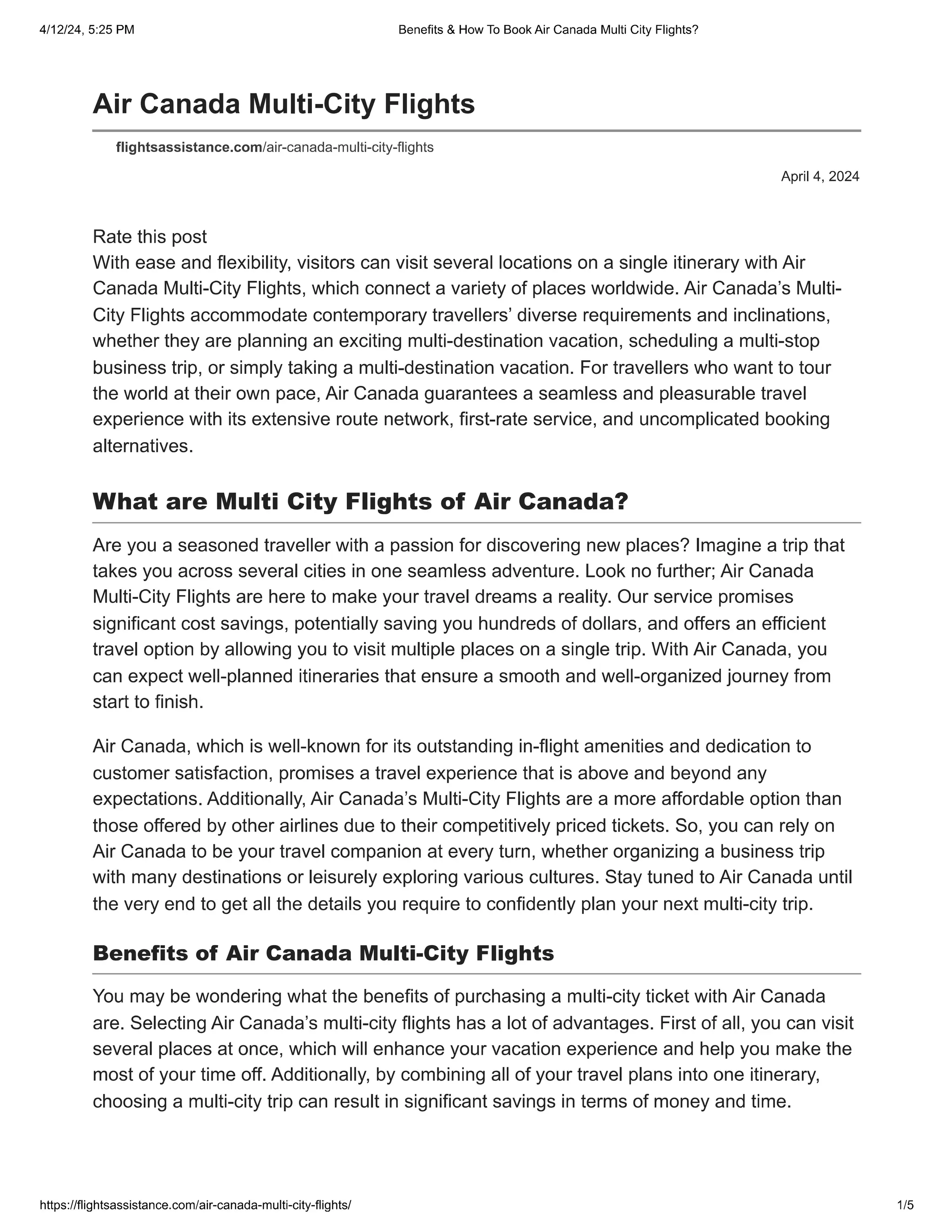 Multi City Google Flights - 16jrsyo