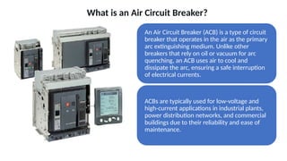 Air Circuit Breaker (ACB) MAINTENANCE AND DETAILS | PPTX