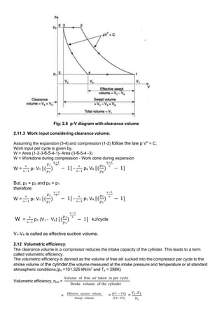 UNIT - IV - Air Compressors and its Performance | PPTX