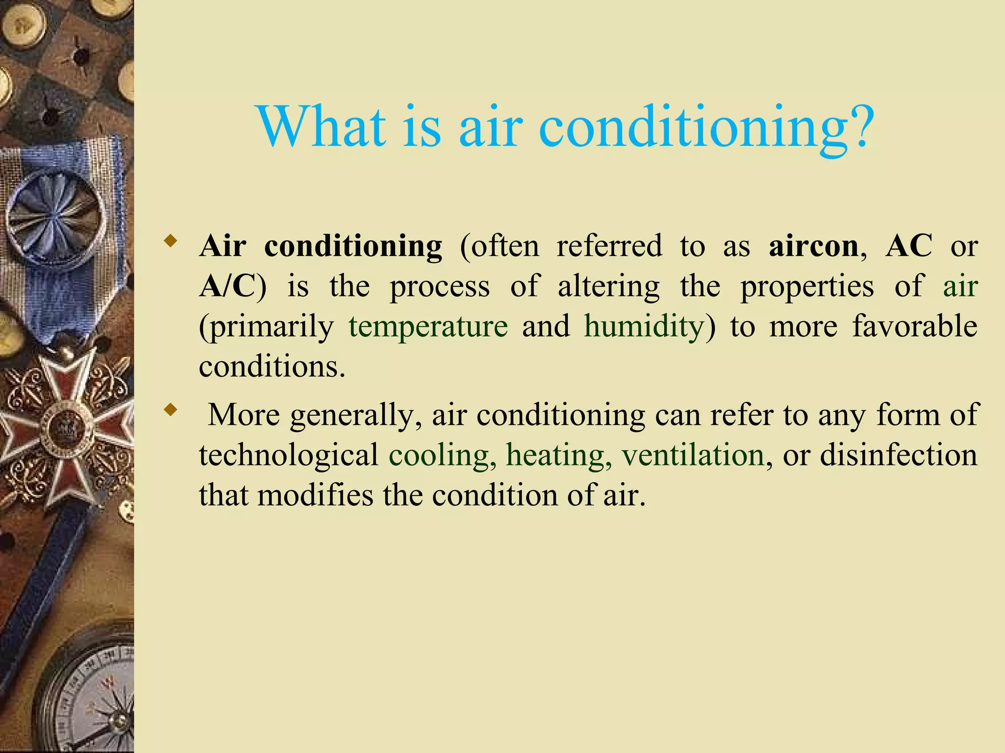 Air condition requirement in hospitals | PPT