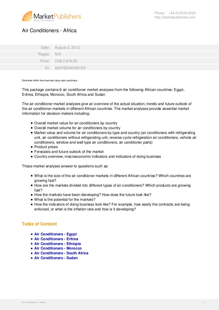 Air Conditioners Africa