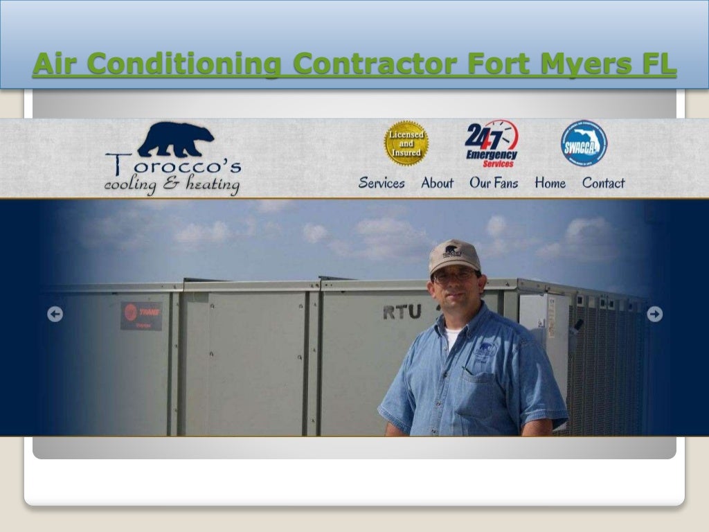 Air conditioning contractor fort myers fl