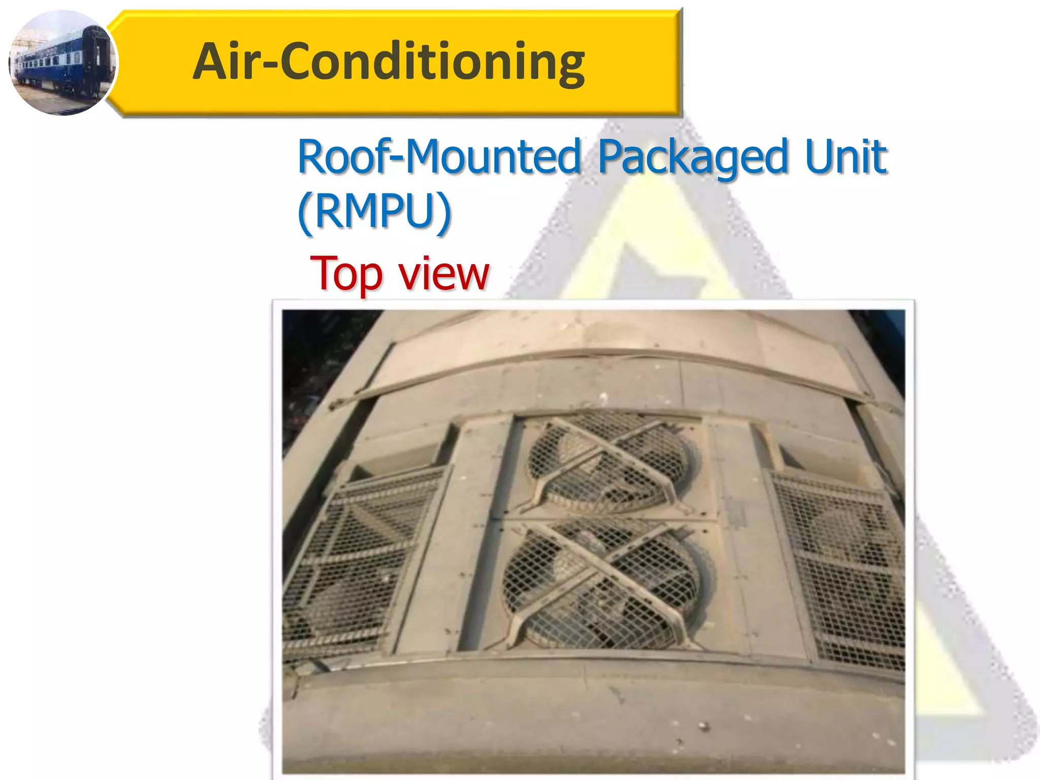 Air conditioning in indian railways PEE | PPTX