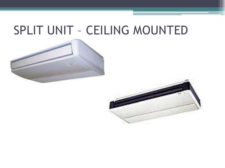 Air Conditioning Of Small Buildings