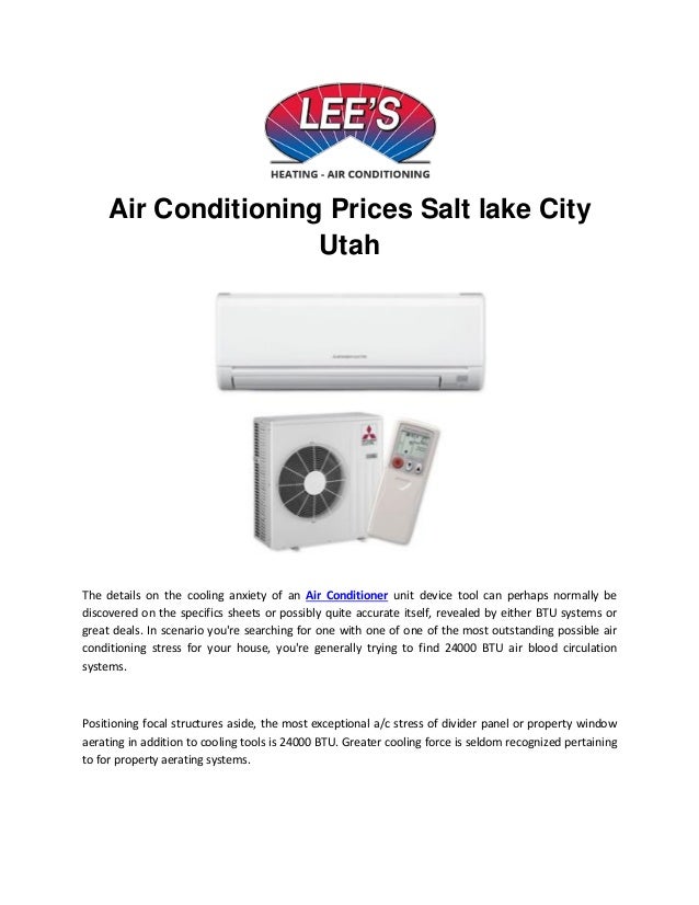 Air conditioning prices_salt_lake_city_utah