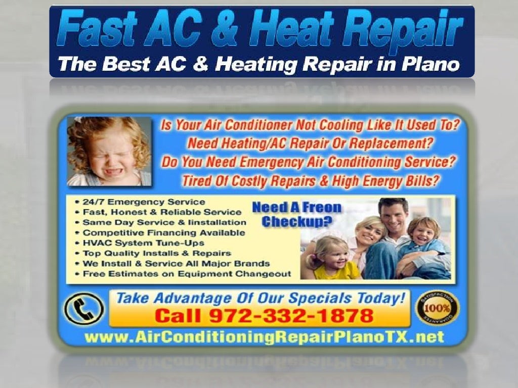 Air conditioning repair plano tx