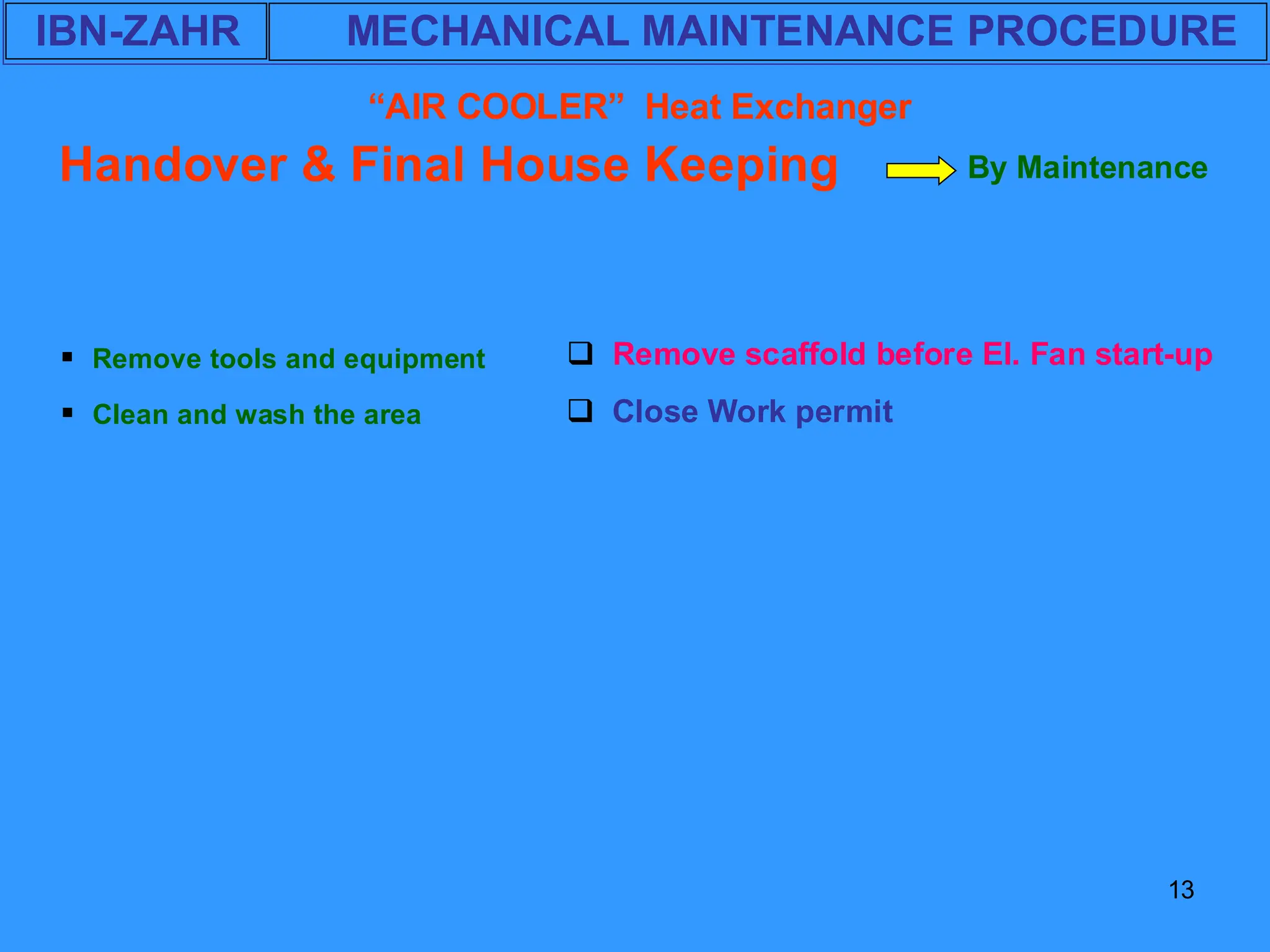 air cooled heat exchanger maintenance .pdf