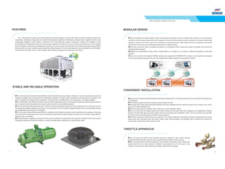 Dekon Air cooled screw chiller 2017