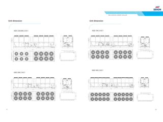 Dekon Air cooled screw chiller 2017