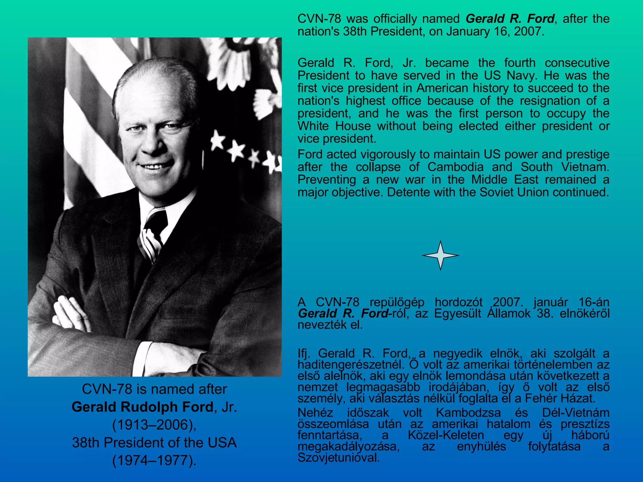 Aircraft Carrier Ford Class | PPT