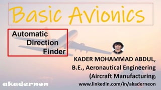 Basic Avionics |  Aircraft Automatic Direction Finder ch-6