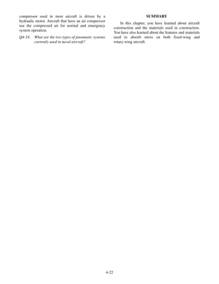 Aircraft basic construction | PDF