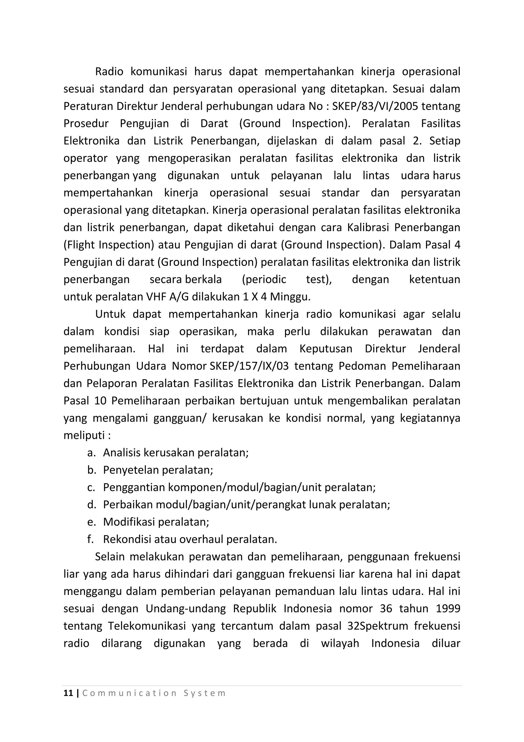 Aircraft communication system | DOCX