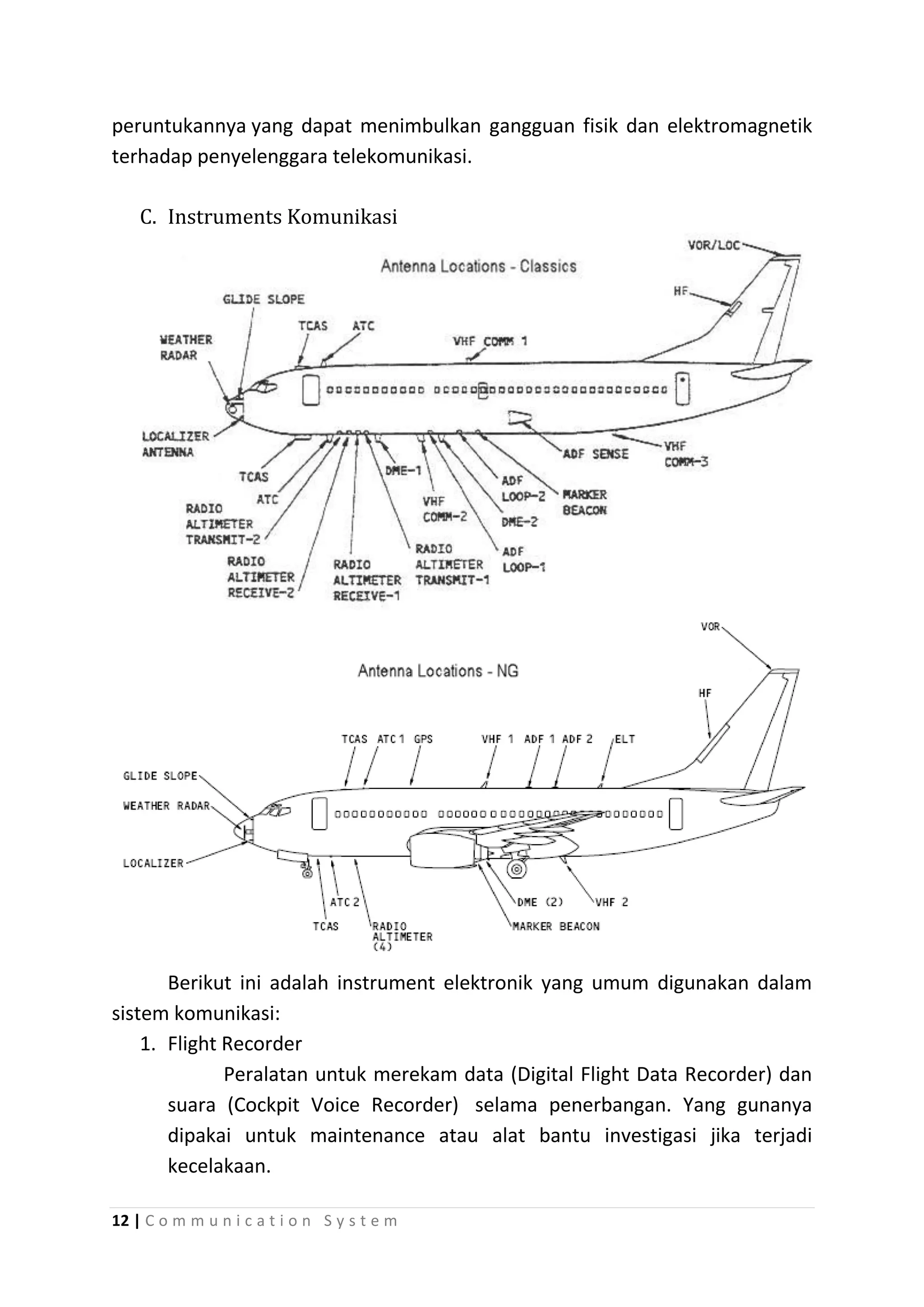 Aircraft communication system | DOCX