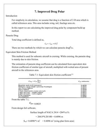 Aircraft design lab report converted | PDF
