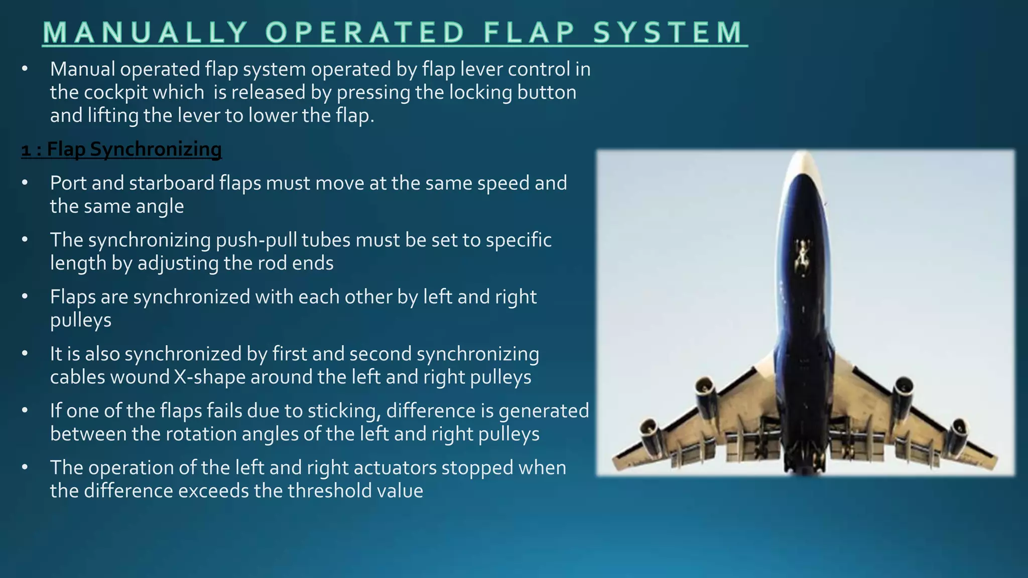 1 : Flap Synchronizing
 