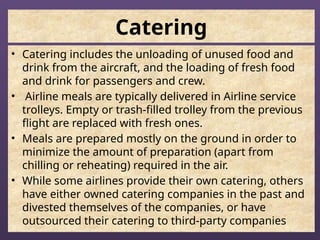 dinner is served: a brief overview of how aircraft are... AIRCRAFT HANDLING and storage for various types of aircraft | PPTX